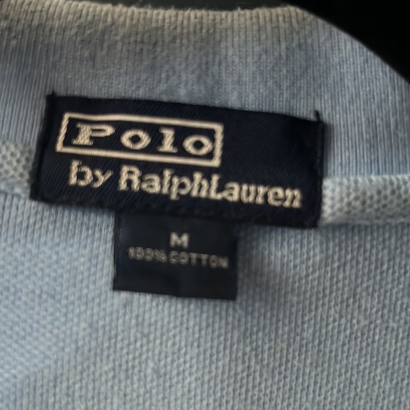 Polo Ralph Lauren Butter Soft Summer Baby Blue Polo With buttons - Picture 4 of 4